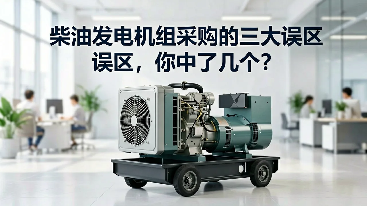 柴油发电机组采购的三大误区,你中了几个?